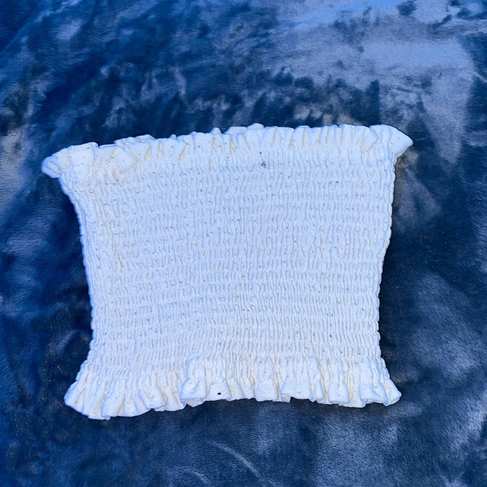 white tube top